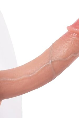 68 in Small Dildo for Beginner, Anal Dildo Without Balls, Soft Realistic Silicone Dildo with Strong Suction Cup, Beginner Dildo Compatible with Strap-on Harness, Sex Toy for Women Men Gays Cobulipo