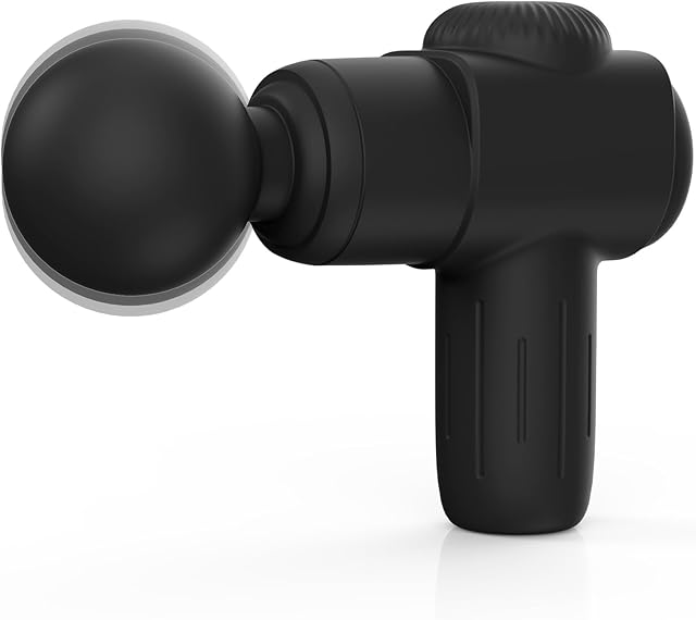 Clitoral Vibrator Mini Personal Massager for Women Cordless Tissue Muscle Relaxation Portable Handhold Body Massager for Fatigue Relief (Black)
