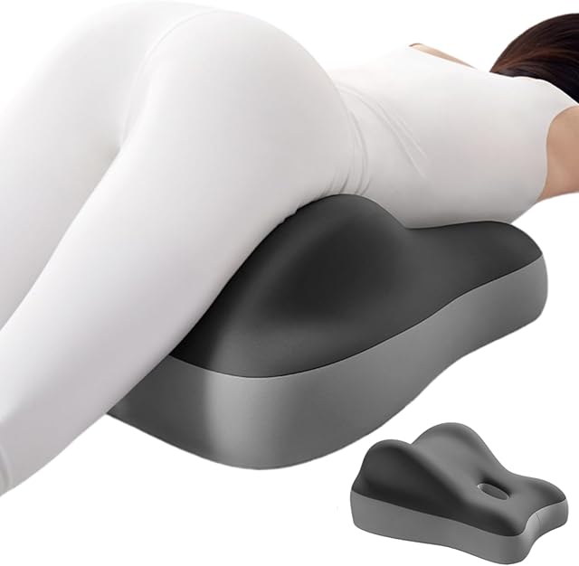 Couples Butt Cushion for Pregnant Women Furniture Pillow Support Pillowcase Suitable for Home Use, Ideal for Sitting and Lying, Foam Pillow Modern and Simple Style (Grey)