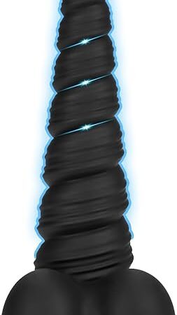 Anal Stretcher Trainer Anal Plug Anal Beads Adult Sex Toys with Strong Suction Cup for Hands-Free Play, 7.4 Inch Silicone Butt Plug Training Cone for Women and Men