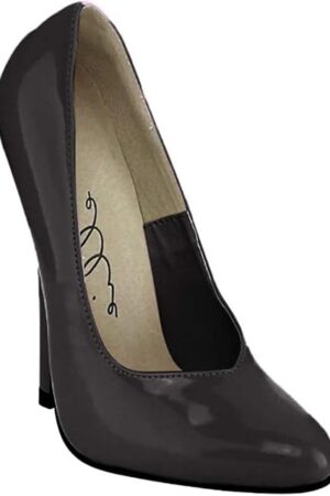Women's 6 Inch Heel Fetish Pump (Black;8)