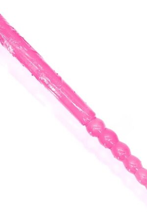 Double Ended Dildo 1889 inch Dong Anal Beads with Veins and Glans for Anal Vagina Stimulation Double Side Penis Cock Massager Sex Toy for Lesbian Men Women Pink TJIJP