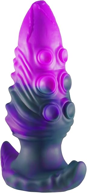 ferch Large Silicone Tentacle Butt Plug for Long-Term Wear, Monster Tentacle AnalDildo for Training, Huge Prostate Massager Wearable Anal Stretcher Fantasy Toy for Men and Women (85in)