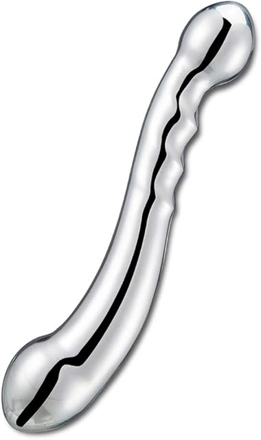 Huge and Hefty Pure G Spot Metal Wand Medical Grade 316 Polished Stainless Massage Wand