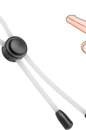 Adjustable Silicone Cock Ring Premium Stretchy Penis Ring for Erection Enhancing Delay Control Ejaculation Adult Sex Toy for Men