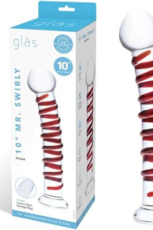 Glas Dildo_E32835 Dildo Transparent 25,5 cm