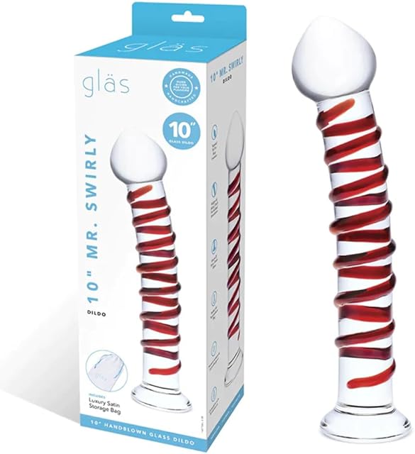 Glas Dildo_E32835 Dildo Transparent 25,5 cm