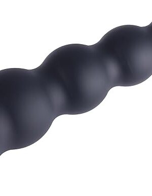Hismith 11.8 Silicone Butt Plug, 10.5 Insertable Anal Beads with 5 Smooth Balls, Balls Dildo with KlicLok SystemL Size - Anal Pleasure