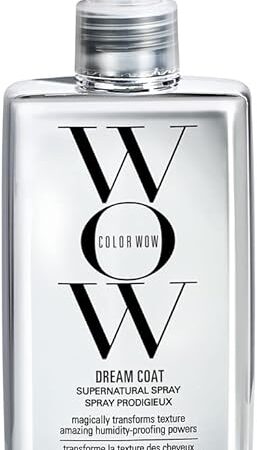 COLOR WOW Dream Coat Supernatural Spray ? Keep Your Hair Frizz-Free and Shiny No Matter the Weather with Award-Winning Anti-Humidity Treatment