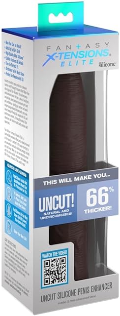 FX Elite Uncut 7in Enhance Sleeve Brown