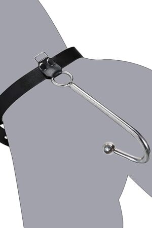 Anal Hook with Belt Anal Ball Butt Plug Harness Strap Prostate Vaginal Stimulation G-Spotting Sex Position Props Bondage BDSM for Women Men