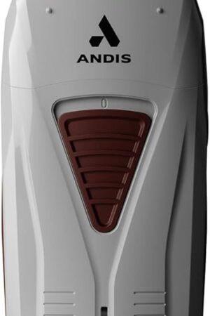 Andis TS-1 17235 Pro Foil Lithium Titanium Foil Shaver, Cord/Cordless, Smooth Shaving Cordless Shaver with Charger, Gray