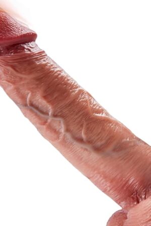 105" Thrusting Dildo Vibrator Sex Toys Upgrade 30 Ver- Huge Dildos Long Vibrating Dildos with 6 Thrust & 10 Vibrations, Realistic Thick Dildo Thrusting Vibrator Adult Sex Toys for Women & Couples