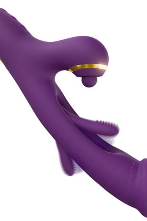 Dildo Vibrator Sex Toys for Women, G Spot Vibrators with 7 Flapping, 7 Tapping and 7 Vibrating Patterns Adult Toys, Sexual Pleasure Tools for Women