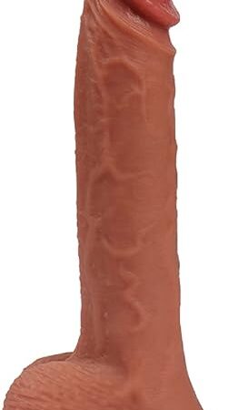 ANFEI Double Layered Silicone Dildo Hyper Realistic Premium Sex Toy 9 Inch Big Dildos Consoladores with Suction Cup