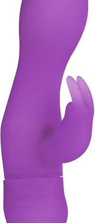 CalExotics Silicone One Touch Jack Rabbit ? 10 Function Waterproof Vibrator - Adult Sex Toys for Couples - Clitoral G Spot Massager - Purple