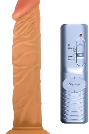 All American Whopper 8 Inch Vibrating - Flesh