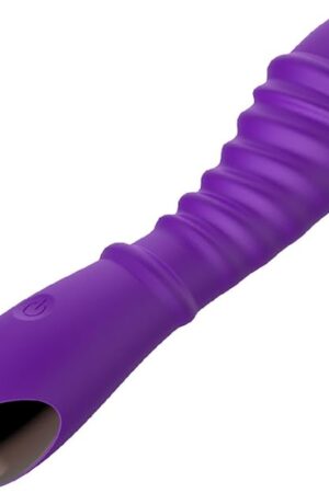 Vibrator G Spot Vibrators Vibrator Silicone Dildo Powerful Adult Toy Dildos Vibrator for Adults Goods for Men Women Toys (Color : Purple)