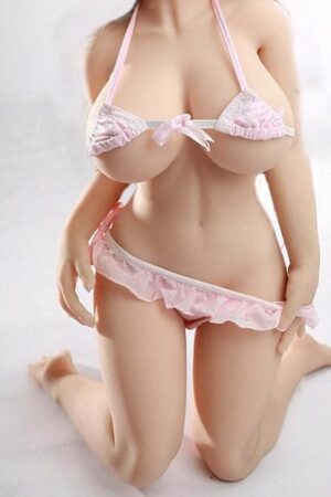 Full Size Sex Doll Female Torso Doll with Jelly Breasts Tight Vagina for Men Sex Anal Toys Full Body Silicone Love Doll Life Size Male SexDolls Standing Foot