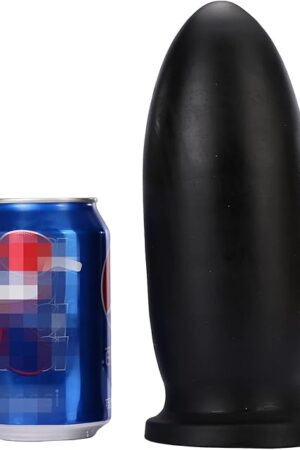 8.1" Huge Black Butt Plug Large Anal Plug Big Anal Toys Anal Trainer Butt Expander Toy Sex Toy