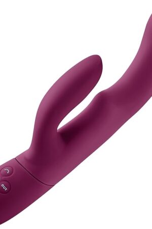 Balai Rabbit Vibrator ? Dual Stimulation with Sway Motion ? 12 Vibration Modes ? Flexible Tip ? Rechargeable & Waterproof ? Body-Safe Silicone