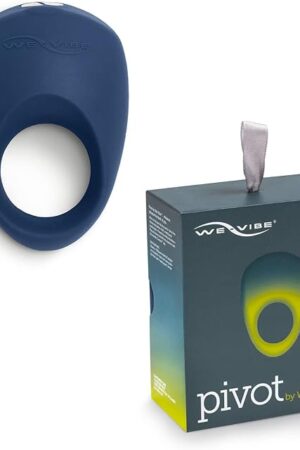 We-Vibe Pivot Vibrating Cock Ring for Men | Pleasure Penis Ring for Enhancing Stronger Erections Male Sex Toys | Long Distance App Control Vibrating Stimulation Device for Couples | 10 Vibration Modes