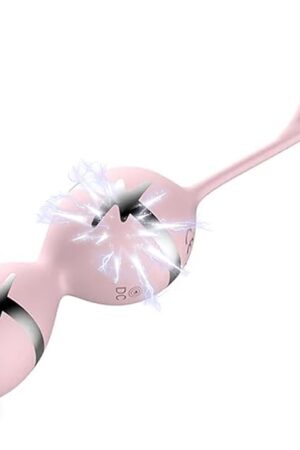 Electric Shock Panty Egg Vibe Sex Toys for Women, G Spot Clitoris Women Massager Anal Vibrator, Safe E-stim Stimulator Vibrating Butt Plug Electroshock Vibrators Electroplay Shocking with Remote