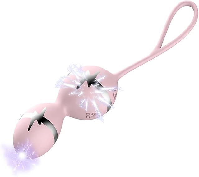 Electric Shock Panty Egg Vibe Sex Toys for Women, G Spot Clitoris Women Massager Anal Vibrator, Safe E-stim Stimulator Vibrating Butt Plug Electroshock Vibrators Electroplay Shocking with Remote