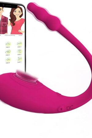 G Spot Clitoral Vibrator Dildo with App Remote Control, Wearable Vibrator Adult Sex Toys Vibrations for Women,Remote Vibrating Panty Rechargeable Clit Vaginal Stimulator Anal Nipples Massager