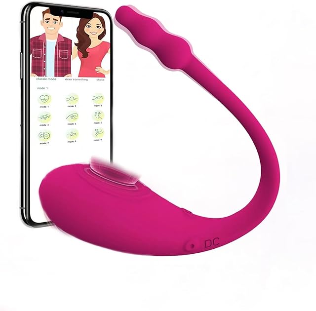 G Spot Clitoral Vibrator Dildo with App Remote Control, Wearable Vibrator Adult Sex Toys Vibrations for Women,Remote Vibrating Panty Rechargeable Clit Vaginal Stimulator Anal Nipples Massager