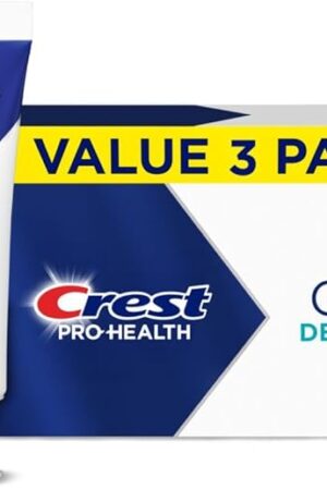 Crest Pro-Health Gum Detoxify Deep Clean Toothpaste, 48 oz Pack of 3 - Anticavity, Antibacterial Flouride Toothpaste, Clinically Proven, Gum and Enamel Protection, Plaque Control
