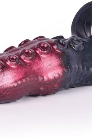 3 Different Sizes of Tentacle Shape Male Penis Sleeve Cock Sleeve with Penis Ring, Silicone Penis Extender Enlarger Sleeve Cock Extension Sleeve Male Adult Sex Toys for Men and Couples - M