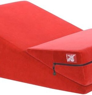 Liberator Wedge & Ramp Sex Positioning Pillow Combo, Original Size (12"), Red