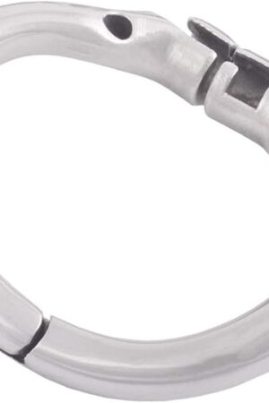 Ergonomic Design Stainless Chastity Device Cock Cage Base Ring Male Spares H150 (L / 50mm)