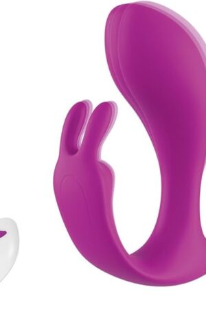 Wearable Panty Vibrator, Clitorals Stimulator for Women with Remote Control, G-Spot Dildo Vibrator Sex Toys for Women Clitoral Vibrator Female Clit Vibrating Clitoris Stimulator 12 Vibration Mode