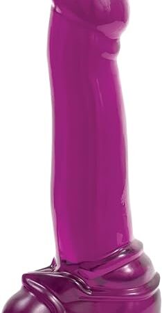 Doc Johnson Classic - The Great American Challenge - 15" Long and 2.9" Wide - Massive 9.1" Girth - Great for Size Queens - Dildo - Purple