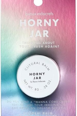 Horny Jar Clitoral Balm - Compatible with Erotic Toys - Female Arousal Enhancement - Sexual Stimulant for Women - Intense Orgasms