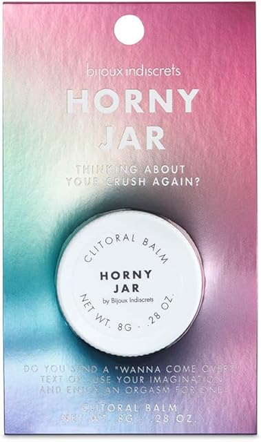 Horny Jar Clitoral Balm - Compatible with Erotic Toys - Female Arousal Enhancement - Sexual Stimulant for Women - Intense Orgasms