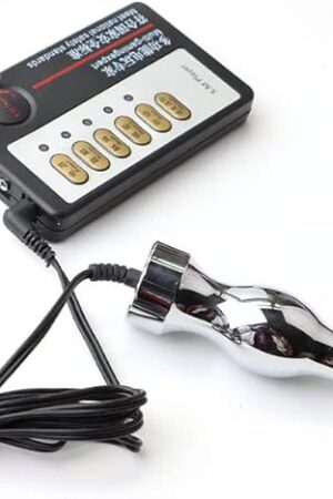Butt Plug Electrical Anal Stimulation Electric Valve Stretch Anal Sex Toys for Beginners and Advanced Users Sex Toy Women Gay or Couples Inserting Toys
