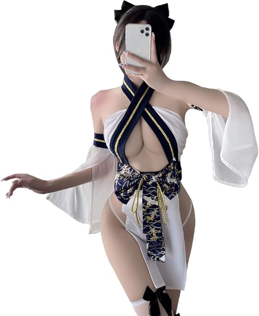 Women's cosplay sexy pajamas Chinese cheongsam Japanese geisha dance underwear
