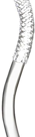 Crystal Glass Pleasure Wand Dildo Penis - AKStore - Smooth Glider Curved Glass,Clear