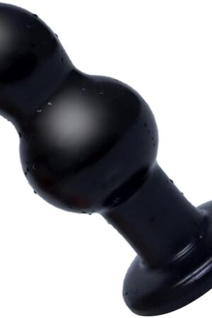 Anal Stretcher Trainer Big Anal Plug,Anal Butt Plug Trainer Large Butt Plug Training Cone Liquid Silicone Prostate Massager with Strong Suction Cup for Hands-Free Play for Men Women