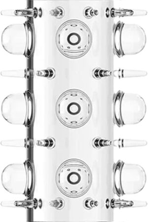 Extension Penis Sleeve Cock Rings for Men Enlarger Glans Particles Lasting Delayed Sex Toys Adult Sexual Dotted Sex Goods(C)