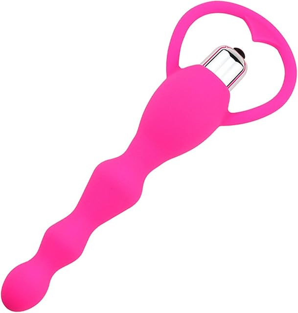 G Spot Vibrator Anal Plug Sex Toys Vibrator Dildos Powerful Vibrating Clitoral Stimulator Sex Games Toy Vibrating Anal Plug and Prostate Massager for Clitoral and Anal Stimulation (Pink)