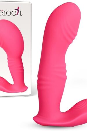Inflatable Butt Plug Anal Vibrator ? Remote Control Prostate Massager with 10 Vibration Modes, Dildo Sex Toy for Men Women Couples, G Spot Stimulator Rechargeable Adult Toy