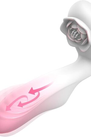 Finger Vibrator Adult Sex Toys for Women, Wearable Panty Vibrator G Spot & Clitoral Stimulator with 10 Vibration Modes for Enhanced Pleasure, Mini Vibrator Butterfly Rose Sex Toy for Couples