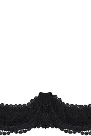 Women's Sexy 1/4 Cup Open Cup Sheer Lace Bra Push Up Underwire Lingerie
