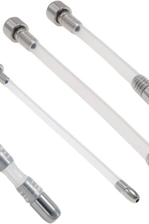 4 Pcs Urethra Trainer Set Chastity Lock Accessories Chastity Device Sex Toy Sound Urethral Plug Urethral Toy Urethral Masturbation Stick Catheter Sound Penis Plug Male Urethra Stimulation