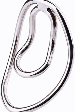 CHNLML Male Chastity Clip Penis Clip Penis Restraint Device for Crossdressing Roleplay, Stainless Steel Fufu Clip Men BDSM Bondage Sex Toy