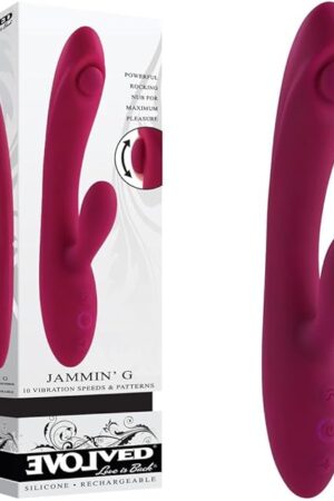 Evolved Jammin' G - Burgundy: The Ultimate Pleasure Toy